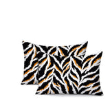 Tyrol Zebra Print Indoor/Outdoor Reversible Rectangular Pillow