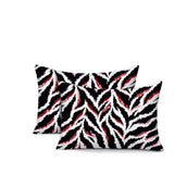 Tyrol Zebra Print Indoor/Outdoor Reversible Rectangular Pillow