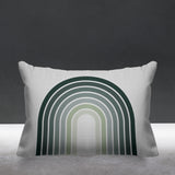 Ubeam Geometric Reversible Indoor/Outdoor Rectangular Pillow