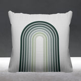 Ubeam Geometric Reversible Indoor/Outdoor Square Pillow