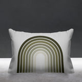 Ubeam Geometric Reversible Indoor/Outdoor Rectangular Pillow