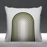 Ubeam Geometric Reversible Indoor/Outdoor Square Pillow
