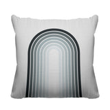 Ubeam Geometric Reversible Indoor/Outdoor Square Pillow