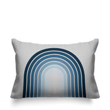 Ubeam Geometric Reversible Indoor/Outdoor Rectangular Pillow