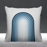 Ubeam Geometric Reversible Indoor/Outdoor Square Pillow