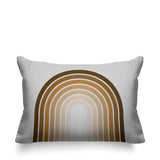 Ubeam Geometric Reversible Indoor/Outdoor Rectangular Pillow