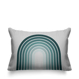 Ubeam Geometric Reversible Indoor/Outdoor Rectangular Pillow