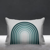 Ubeam Geometric Reversible Indoor/Outdoor Rectangular Pillow