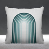 Ubeam Geometric Reversible Indoor/Outdoor Square Pillow