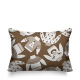 Ugly Sweater Object/Motif Reversible Indoor/Outdoor Rectangular Pillow