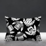 Ugly Sweater Object/Motif Reversible Indoor/Outdoor Rectangular Pillow