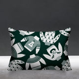 Ugly Sweater Object/Motif Reversible Indoor/Outdoor Rectangular Pillow