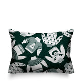 Ugly Sweater Object/Motif Reversible Indoor/Outdoor Rectangular Pillow