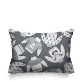 Ugly Sweater Object/Motif Reversible Indoor/Outdoor Rectangular Pillow