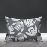 Ugly Sweater Object/Motif Reversible Indoor/Outdoor Rectangular Pillow