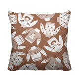 Ugly Sweater Object/Motif Reversible Indoor/Outdoor Square Pillow