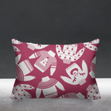 Ugly Sweater Object/Motif Reversible Indoor/Outdoor Rectangular Pillow