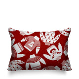 Ugly Sweater Object/Motif Reversible Indoor/Outdoor Rectangular Pillow