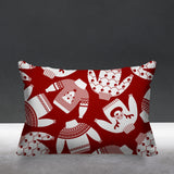 Ugly Sweater Object/Motif Reversible Indoor/Outdoor Rectangular Pillow