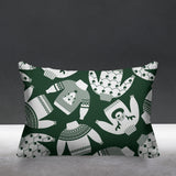 Ugly Sweater Object/Motif Reversible Indoor/Outdoor Rectangular Pillow