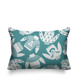 Ugly Sweater Object/Motif Reversible Indoor/Outdoor Rectangular Pillow