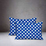 Una Geometric 2 Sets Indoor/Outdoor Reversible Rectangular Pillow