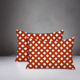 Una Geometric 2 Sets Indoor/Outdoor Reversible Rectangular Pillow