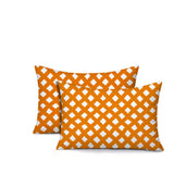 Una Geometric 2 Sets Indoor/Outdoor Reversible Rectangular Pillow