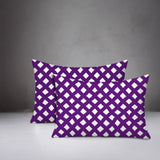 Una Geometric 2 Sets Indoor/Outdoor Reversible Rectangular Pillow