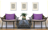 Una Geometric 2 Sets Indoor/Outdoor Reversible Rectangular Pillow