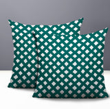Una Geometric 2 Sets Indoor/Outdoor Reversible Square Pillow