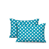Una Geometric 2 Sets Indoor/Outdoor Reversible Rectangular Pillow