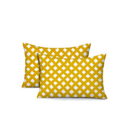 Una Geometric 2 Sets Indoor/Outdoor Reversible Rectangular Pillow