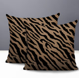 Valerie Zebra Print Indoor/Outdoor Reversible Square Pillow