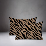 Valerie Zebra Print Indoor/Outdoor Reversible Rectangular Pillow