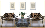 Valerie Zebra Print Indoor/Outdoor Reversible Rectangular Pillow