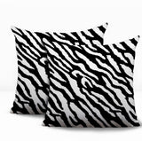 Valerie Zebra Print Indoor/Outdoor Reversible Square Pillow