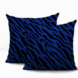 Valerie Zebra Print Indoor/Outdoor Reversible Square Pillow