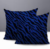 Valerie Zebra Print Indoor/Outdoor Reversible Square Pillow