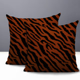 Valerie Zebra Print Indoor/Outdoor Reversible Square Pillow