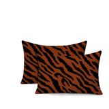 Valerie Zebra Print Indoor/Outdoor Reversible Rectangular Pillow
