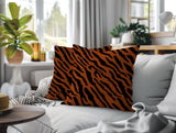 Valerie Zebra Print Indoor/Outdoor Reversible Square Pillow