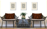 Valerie Zebra Print Indoor/Outdoor Reversible Rectangular Pillow