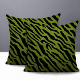 Valerie Zebra Print Indoor/Outdoor Reversible Square Pillow
