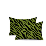 Valerie Zebra Print Indoor/Outdoor Reversible Rectangular Pillow