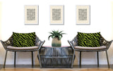 Valerie Zebra Print Indoor/Outdoor Reversible Rectangular Pillow