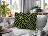 Valerie Zebra Print Indoor/Outdoor Reversible Square Pillow