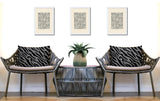 Valerie Zebra Print Indoor/Outdoor Reversible Rectangular Pillow