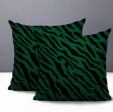 Valerie Zebra Print Indoor/Outdoor Reversible Square Pillow