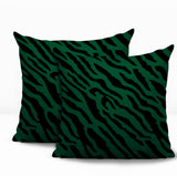 Valerie Zebra Print Indoor/Outdoor Reversible Square Pillow